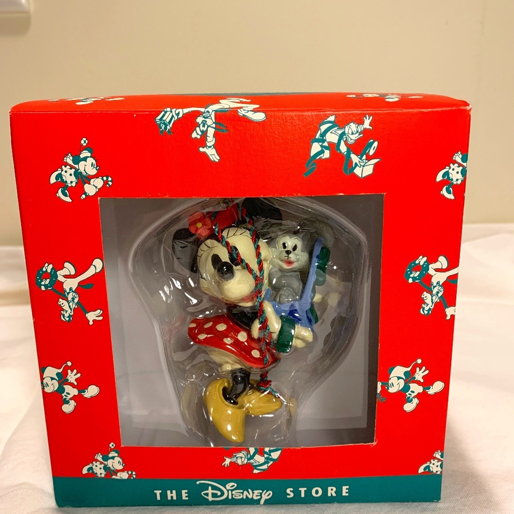 Disney Minnie Mouse 1995 Christmas Ornament